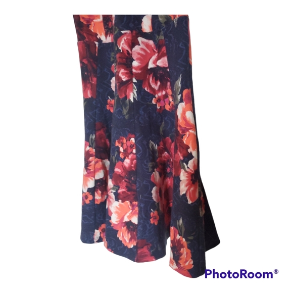 HOLLISTER Girl's Floral Print Flare Dress - Size 8, M - Picture 4 of 5